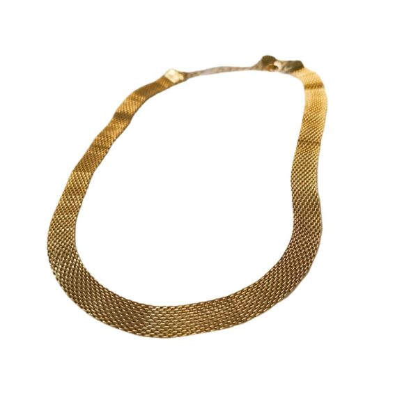Flat Link Chain Necklace - Image 5