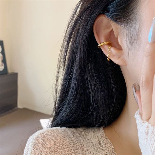 Drape Hoop Earring - Image 4