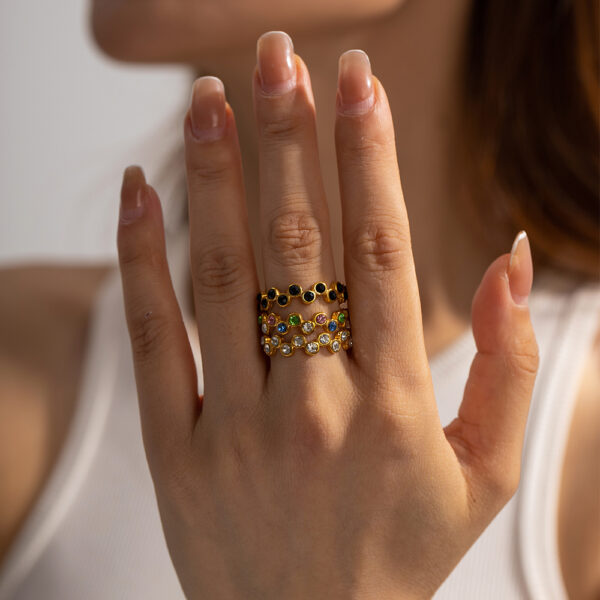 Rainbow Spark Ring - Image 3