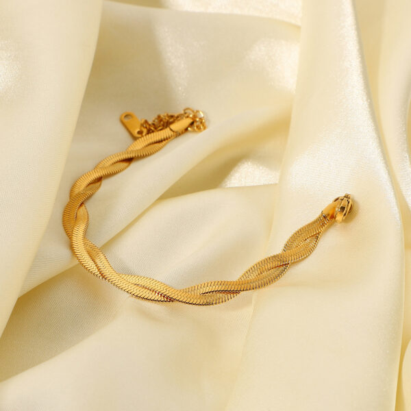 Golden Wave Bracelet - Image 4
