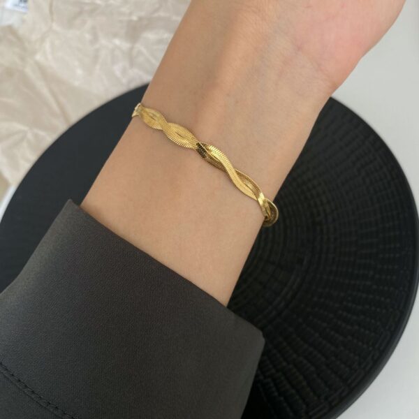 Golden Wave Bracelet - Image 2