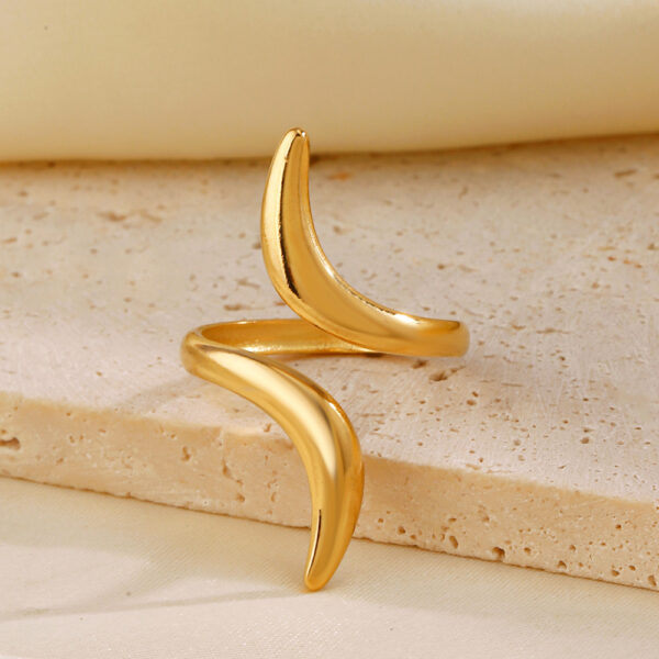 Lunar Curve Ring - Image 5