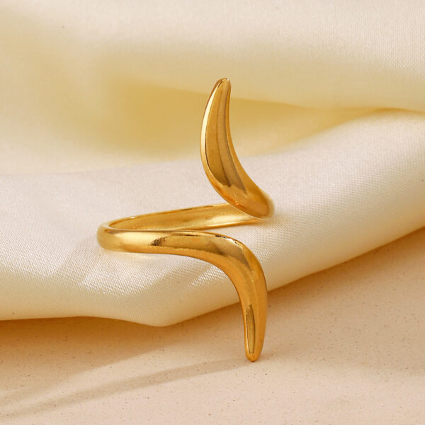 Lunar Curve Ring - Image 3
