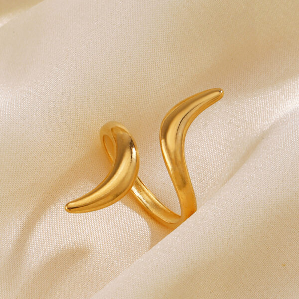 Lunar Curve Ring - Image 4