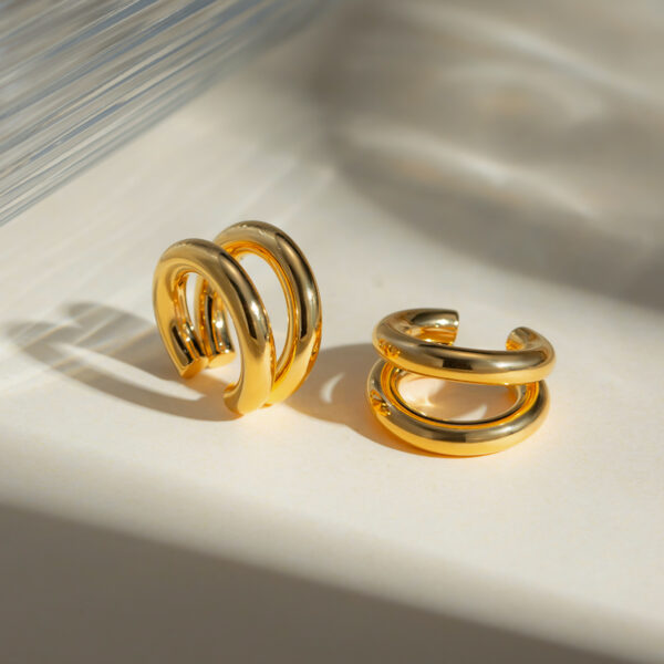 Triple Harmony Hoops cuff - Image 4