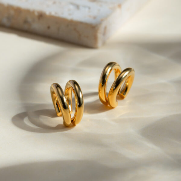Triple Harmony Hoops cuff - Image 5