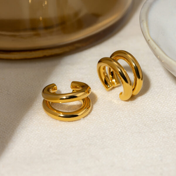 Triple Harmony Hoops cuff - Image 2