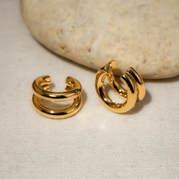 Triple Harmony Hoops cuff