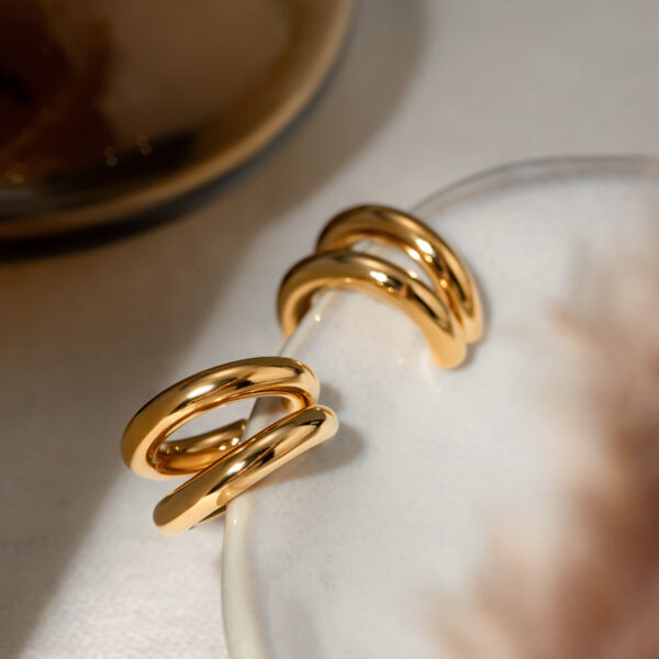 Triple Harmony Hoops cuff - Image 7