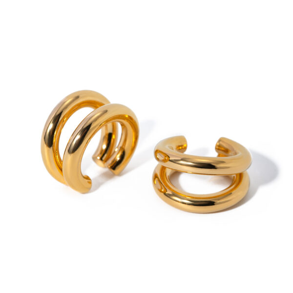 Triple Harmony Hoops cuff - Image 3