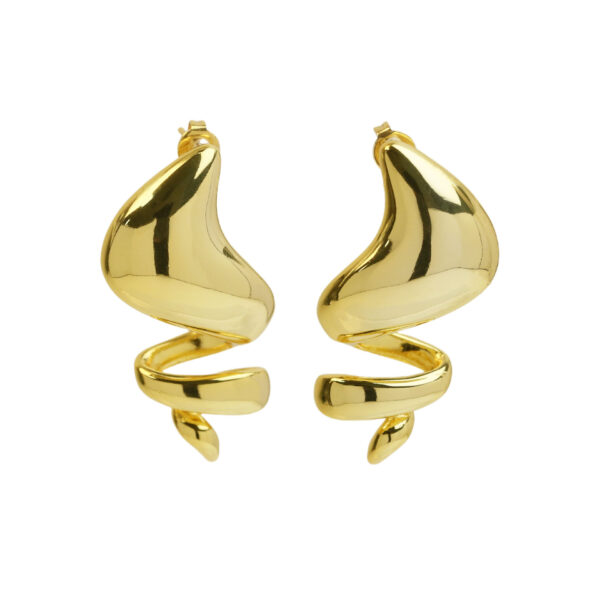 Golden Waves Earring - Image 4