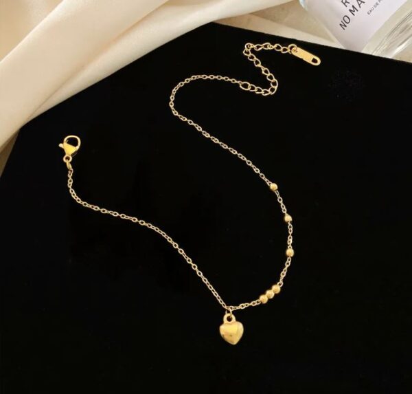 Golden Grace Charm Anklet - Image 5