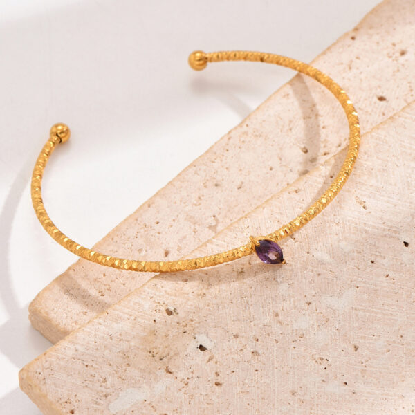Sapphire Twist Bracelet