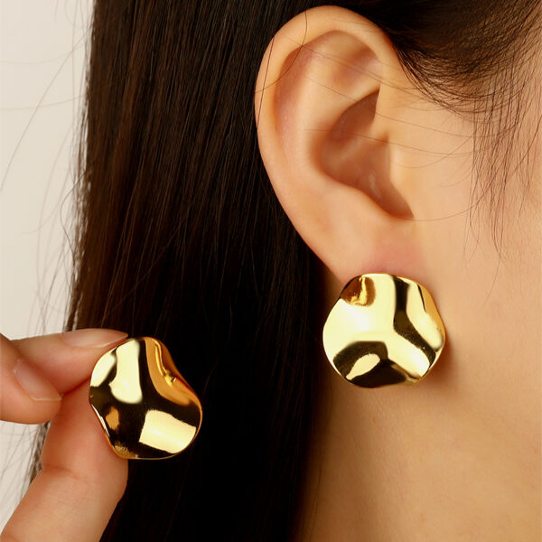 Abstract Golden Studs