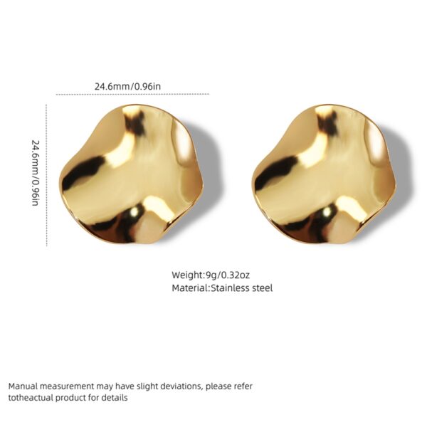 Abstract Golden Studs - Image 8
