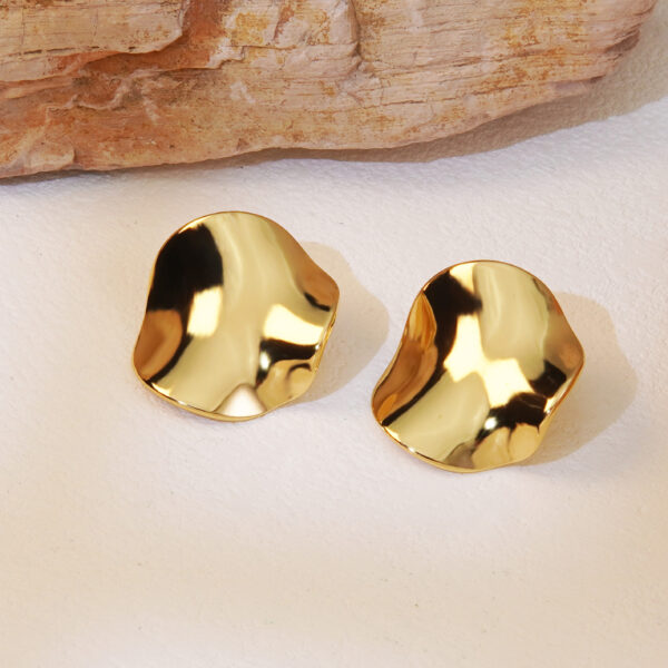 Abstract Golden Studs - Image 4