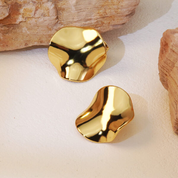 Abstract Golden Studs - Image 5
