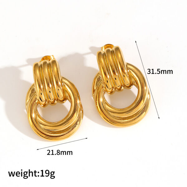 Loop Elegance Earrings - Image 4