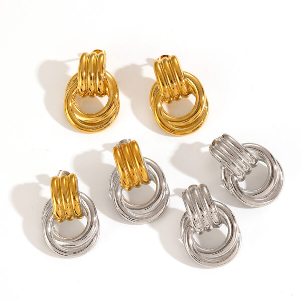 Loop Elegance Earrings - Image 2