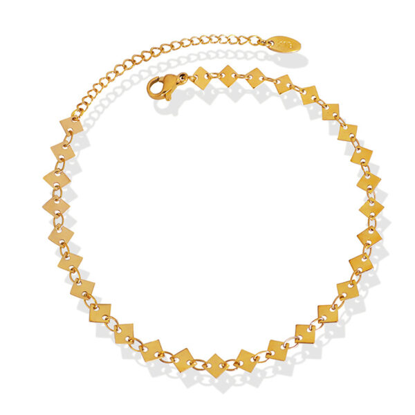 One Pcs Delicate Gold Anklet - Image 5