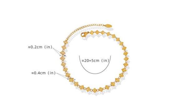 One Pcs Delicate Gold Anklet - Image 6